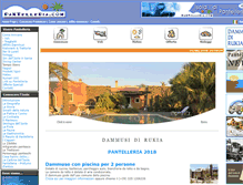 Tablet Screenshot of pantelleria.com